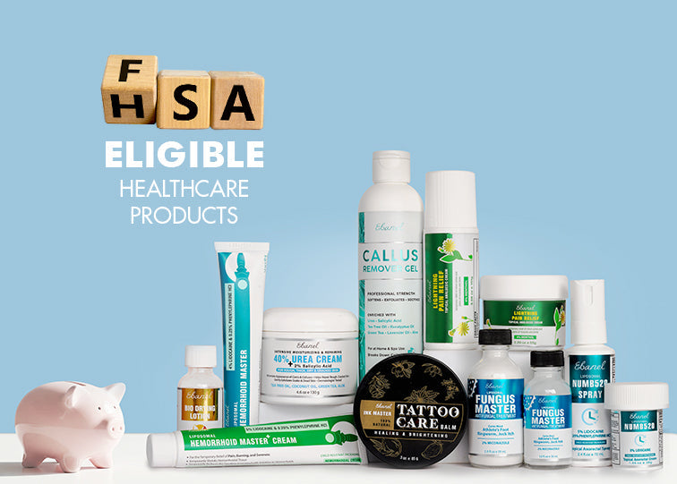 Family shot of FSA/HSA items