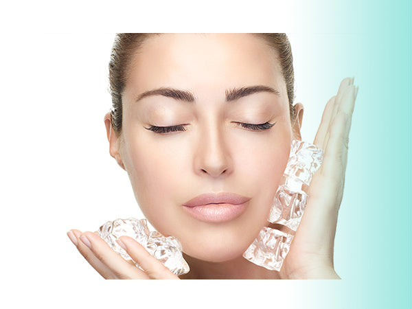 Beauty Tips with Ice Cubes