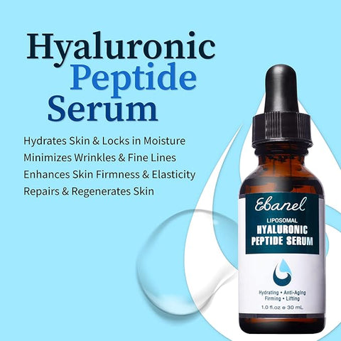 Liposomal Hyaluronic Acid Peptide Serum – Deep Hydration & Plumping Support