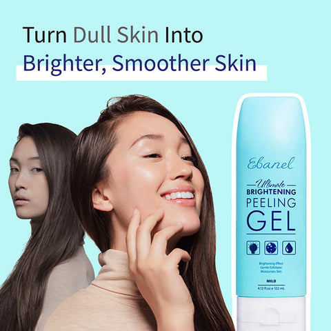 Ebanel Ultimate Brightening Peeling Gel helps dull skin