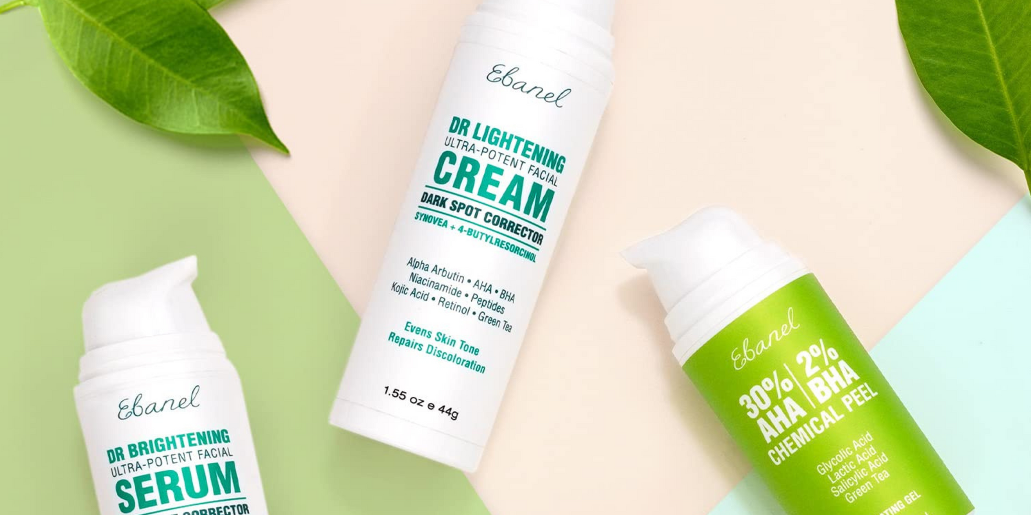 Dark Spot Cream & Serum with Chemical Peel Items 